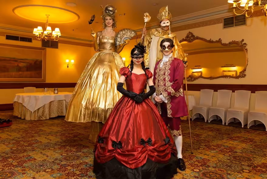 The Victorian Masquerade Gilded Ball