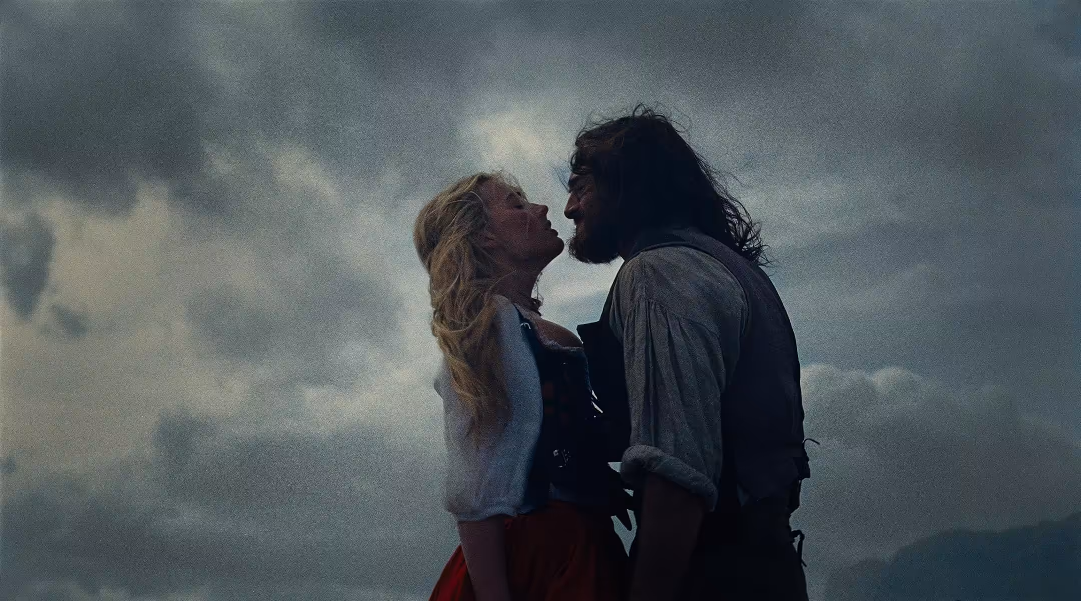 Jacob Elordi and Margot Robbie in Wuthering Heights