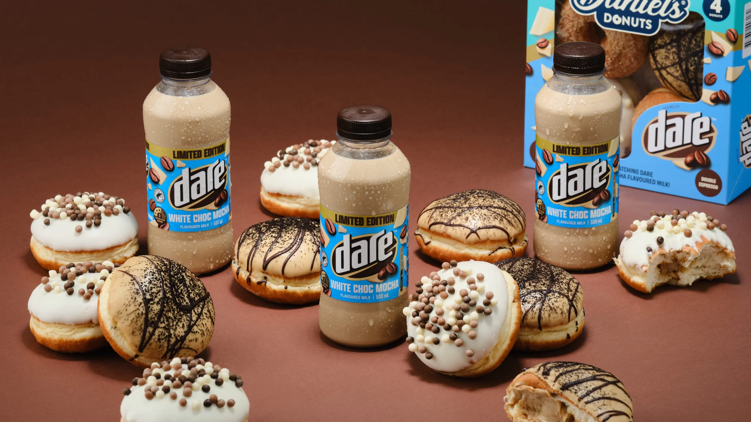 Dare Iced Coffee and Daniel’s Donuts Deliver Coffee Kick