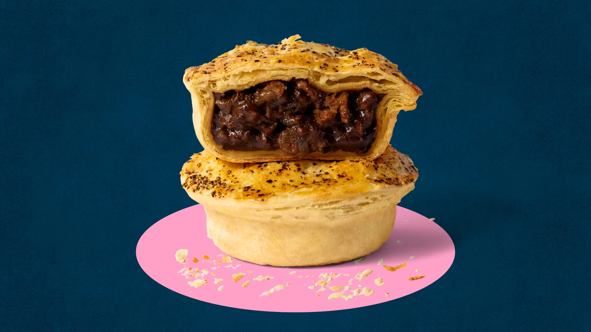 Daniel's Pies - NZ Style Chunky Steak & Pepper Pie