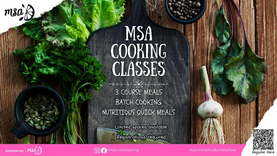 MSA InstaCook: Cooking Classes
