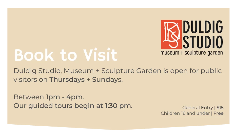 Guided Tour – Duldig Studio 1:30pm