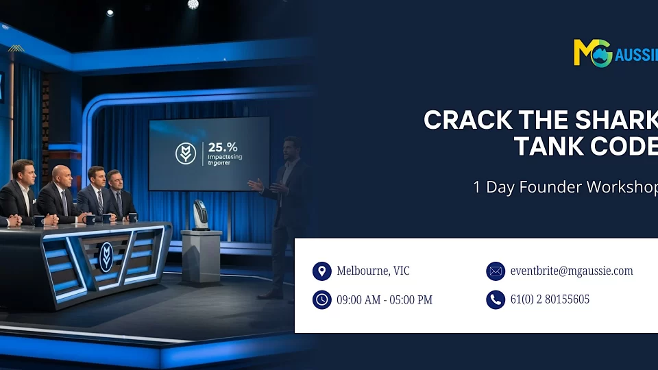 Crack the Shark Tank Code: 1 Day Founder Workshop in Melbourne, VIC