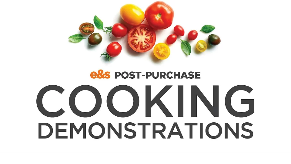 Siemens POST Purchase Cooking Demo