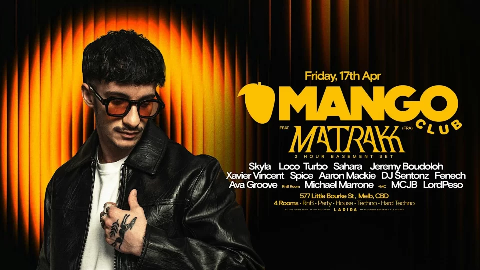 MANGO CLUB | 17.04.26 | FT. MATRAKK (FRA)
