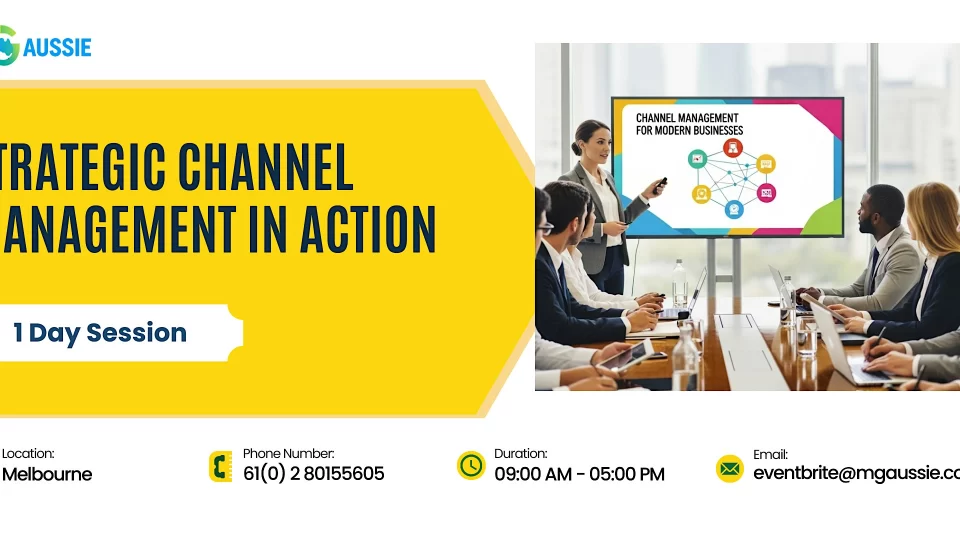 Strategic Channel Management in Action: 1 Day Session in Melbourne