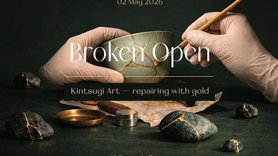 Creative Circle – Broken Open Kintsugi Art