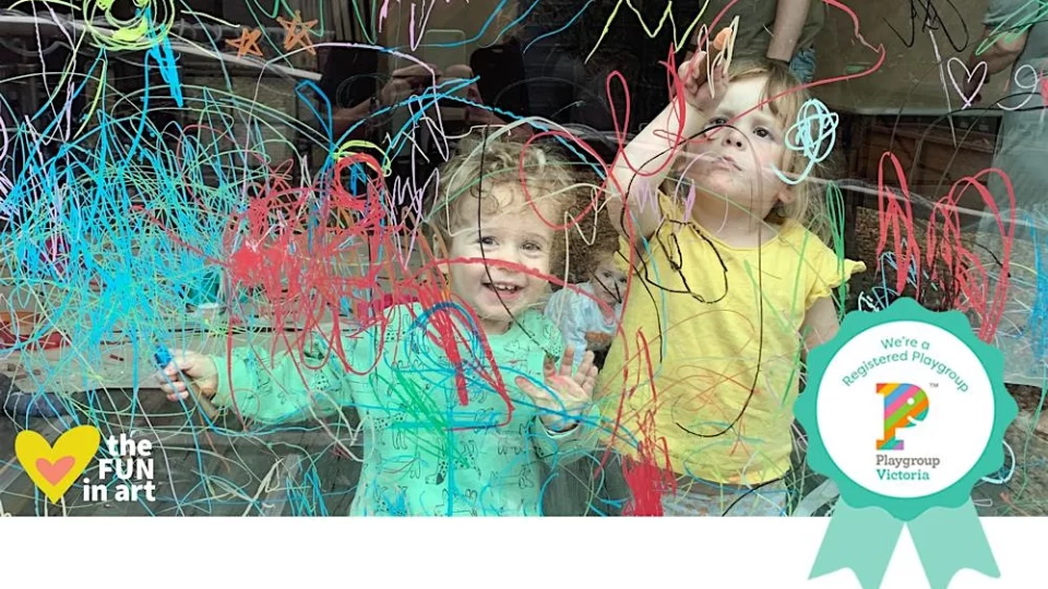 Wednesday Toddler Art in the Library