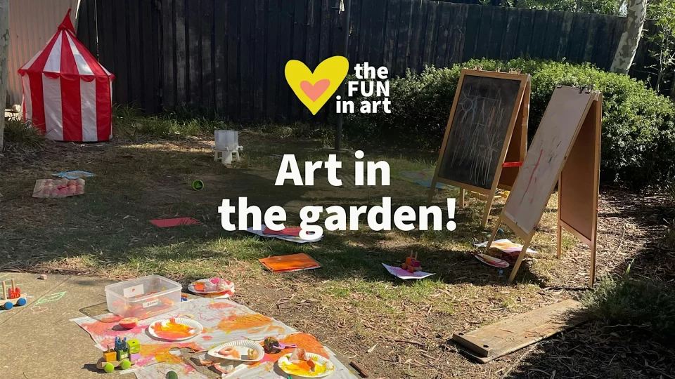 Toddler & Kids Art Playgroup Inner West Melbourne