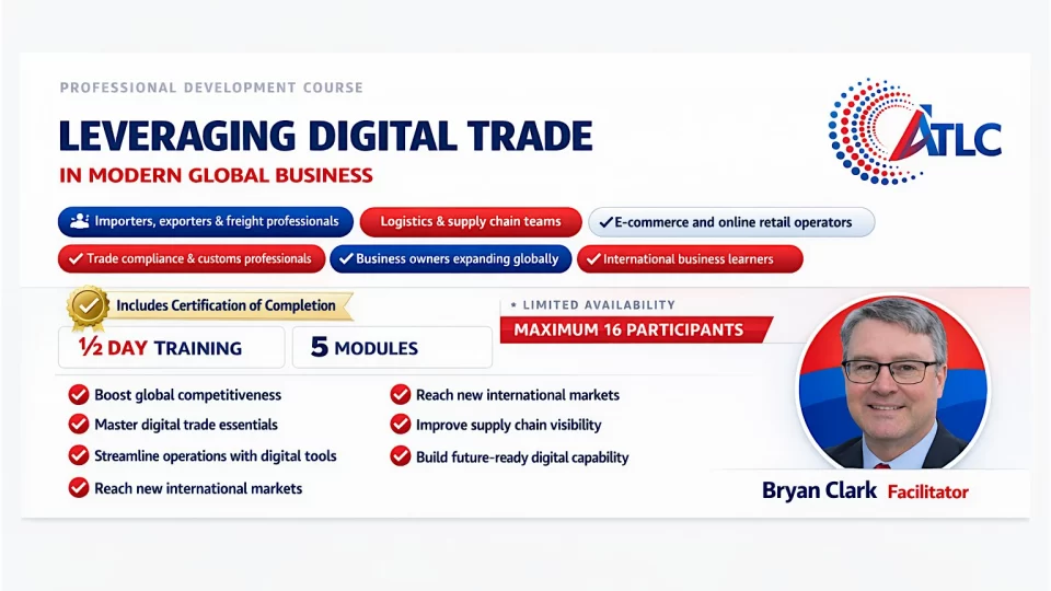 Leveraging Digital Trade in Modern Global Business (Melbourne)