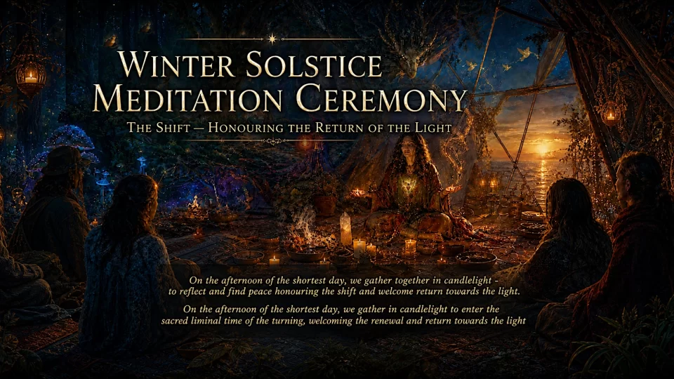 Winter Solstice Meditation Ceremony: The Shift towards the Light