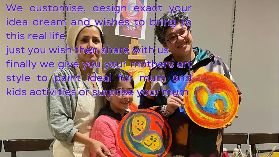 Mother’s Day sip & paint a pot, plant it and decorate