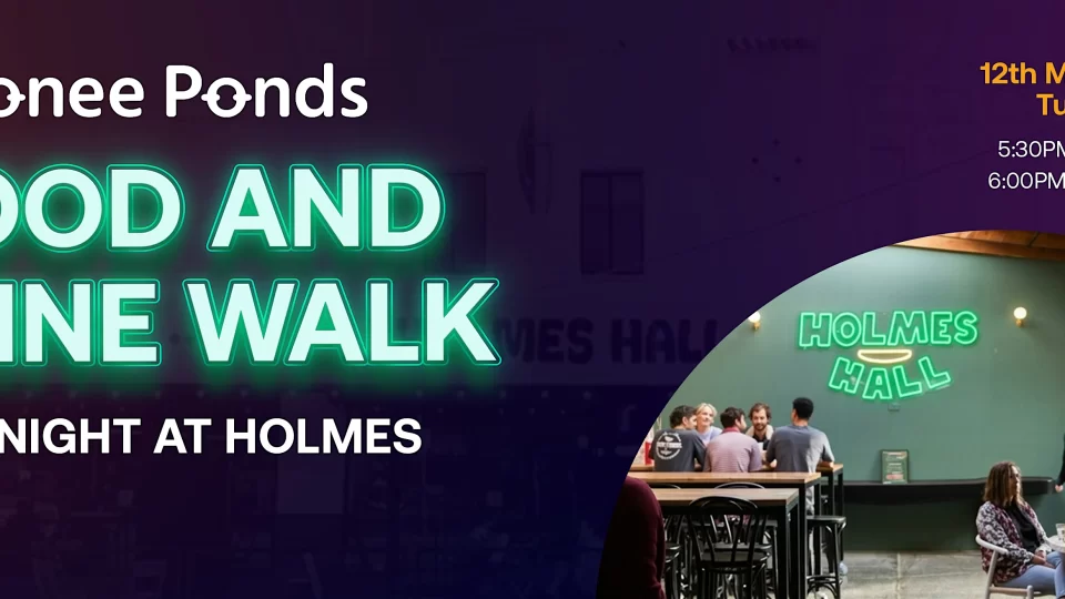 Moonee Ponds Food and Wine Walk: One Night at Holmes