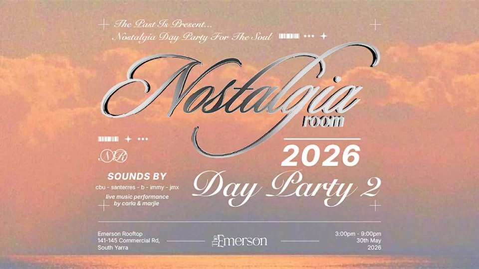 Nostalgia Room Day Party II – Emerson Rooftop Bar