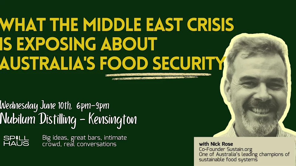 What the Middle East Crisis is exposing About Australia’s Food Security