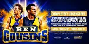 Ben Cousins Completely Uncensored LIVE at Manhattan Hotel!