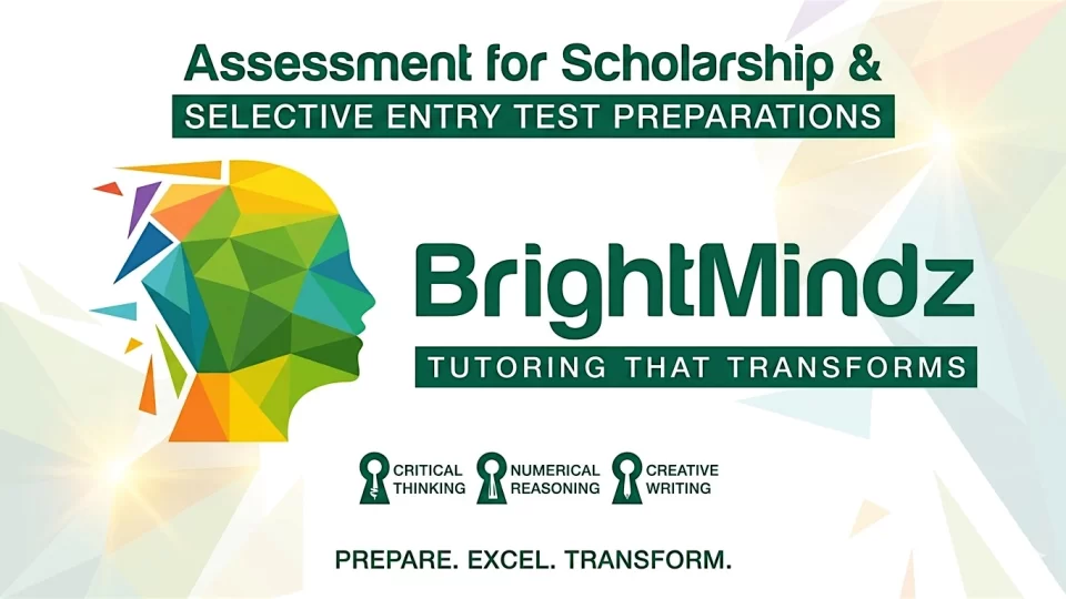 Assessment for Scholarship & Selective Entry Test Preparation