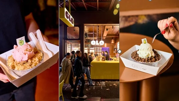 Warm up your winter: Glo Gelato Apple Custard Crumble is back