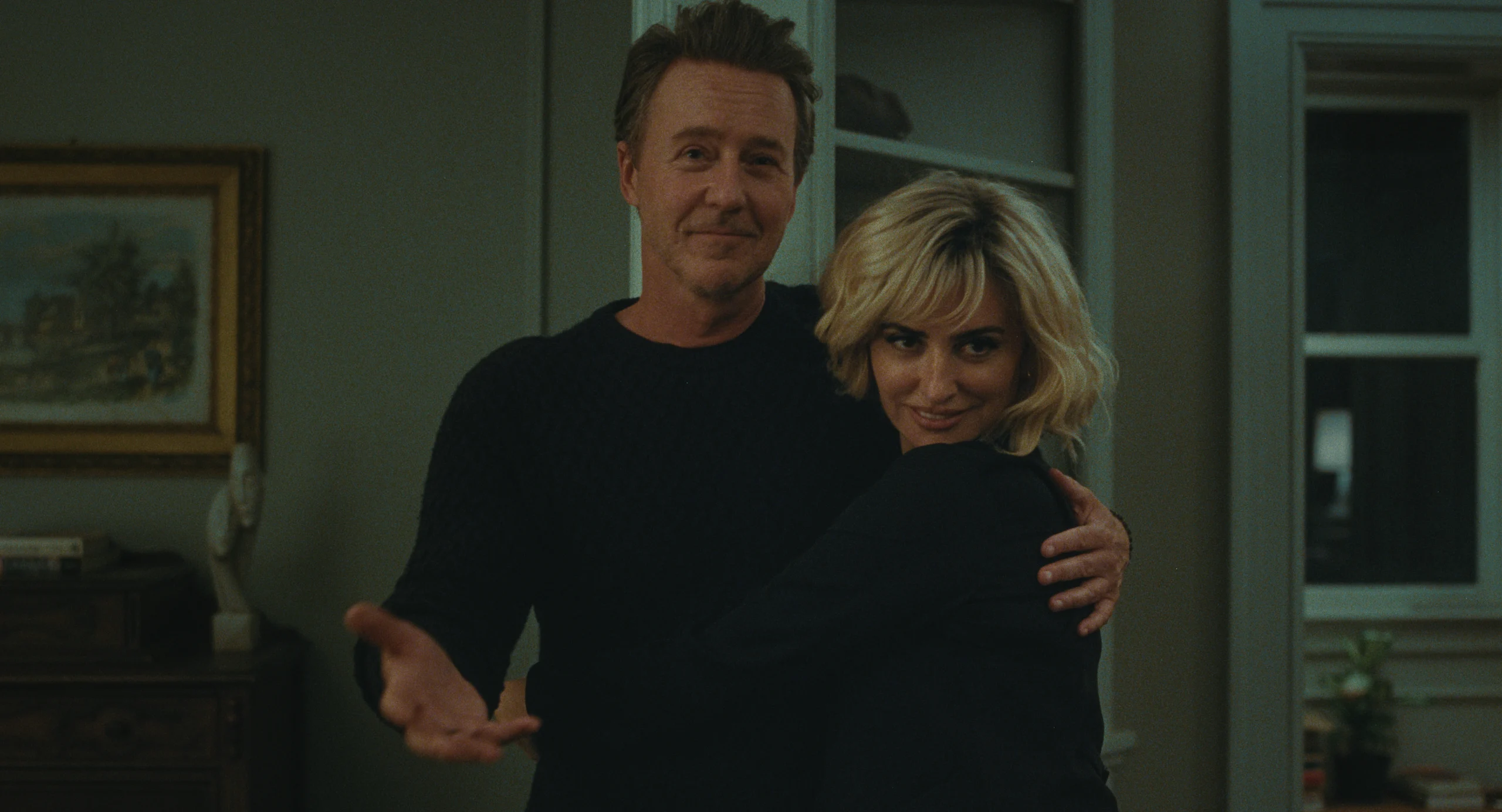 Edward Norton and Penelope Cruz