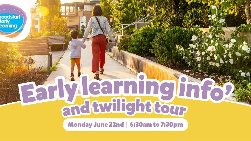 Early Learning Information and Twilight Tour for families