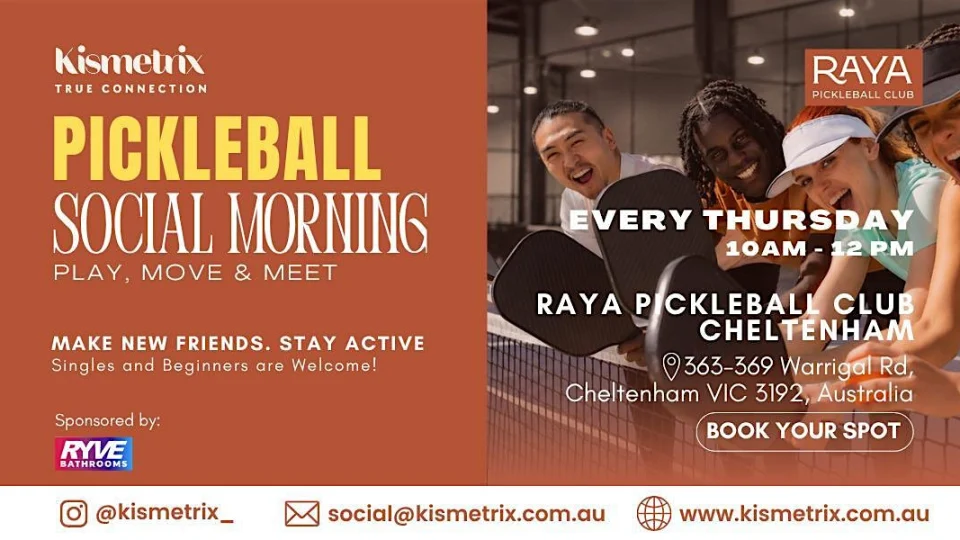 Jun 18 | Thursday Morning Pickleball SocialPlay Meet Connect | Cheltenham