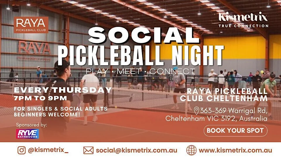 Jun 25 | Thursday Evening Pickleball SocialPlay Meet Connect | Cheltenham