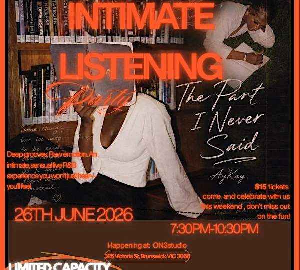Aykay’s Intimate Listening Party