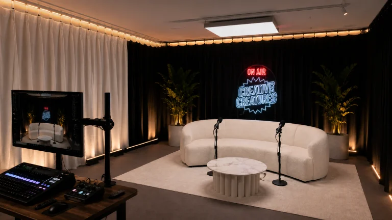 Creative Creatures Podcast Studio