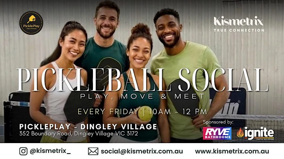 Oct 09 | Rally & Connect – Weekly Pickleball Social Play | Dingley
