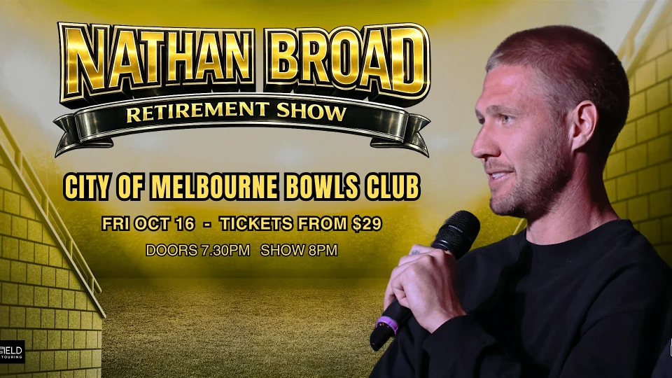 Nathan Broad Retirement Show LIVE in Melbourne!