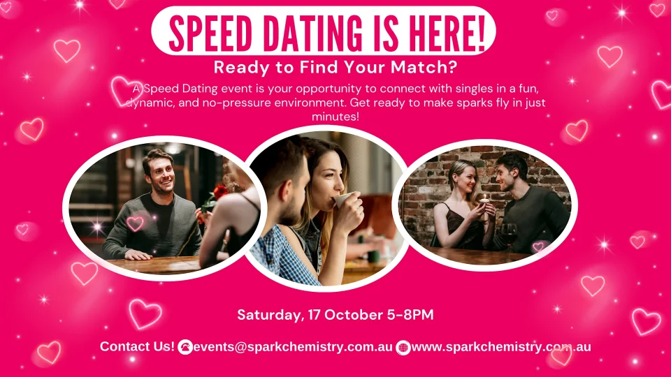 Melbourne Speed Dating for Singles Aged 35–50 | Spark Chemistry