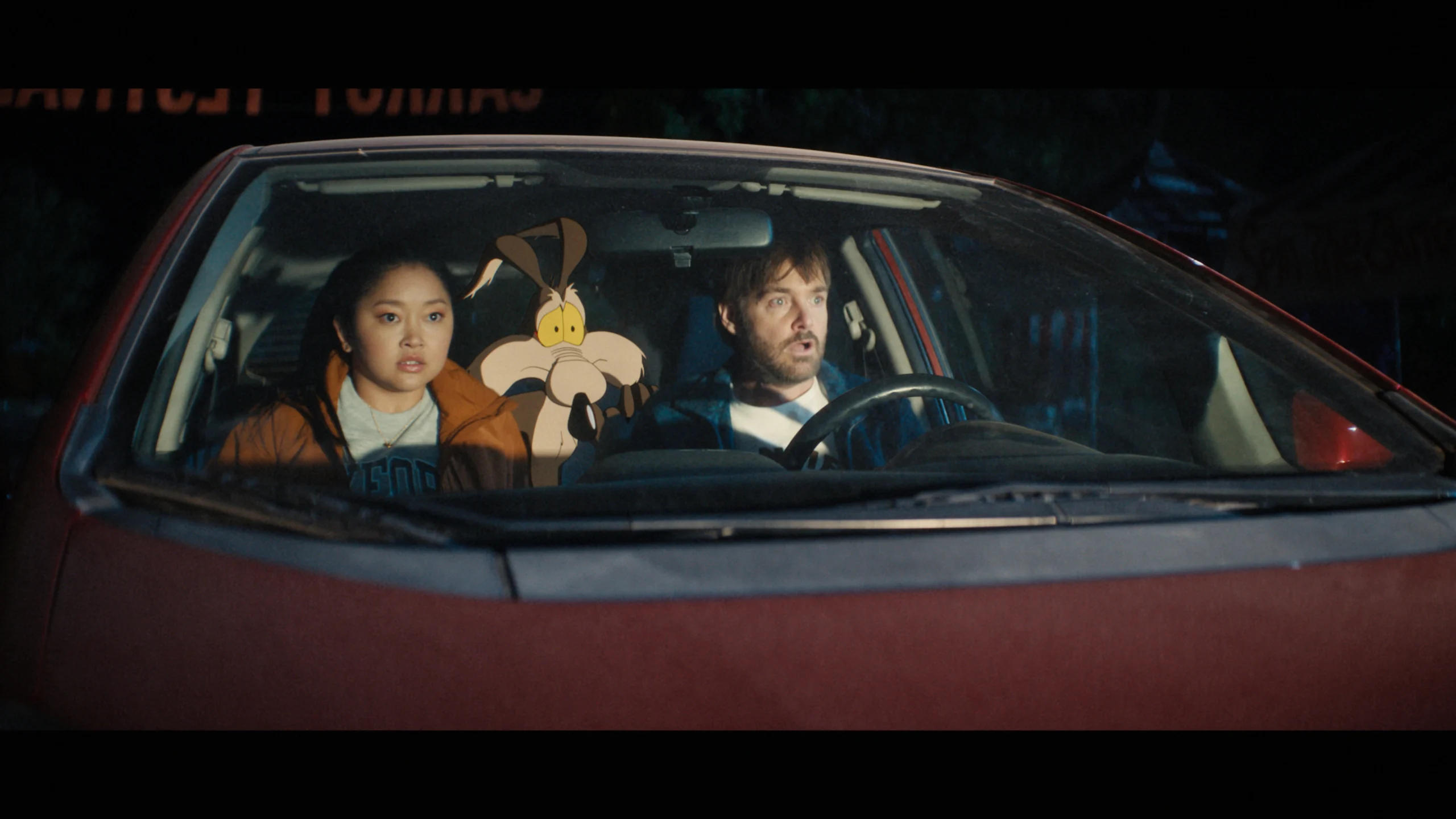 Will Forte and Lana Condor