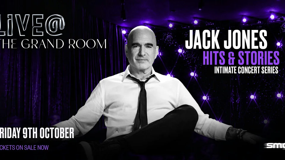 JACK JONES – “HITS & STORIES” – AN INTIMATE CONCERT SERIES