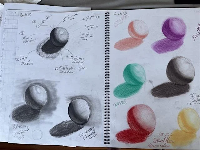 Drawing fundamentals workshops with David Payne