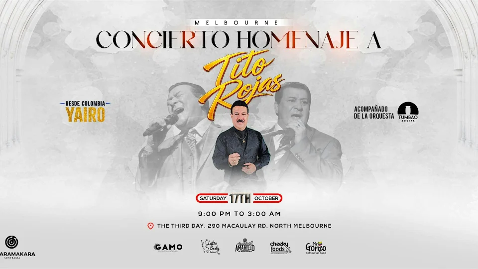 Tribute Concert to Tito Rojas – Salsa Night