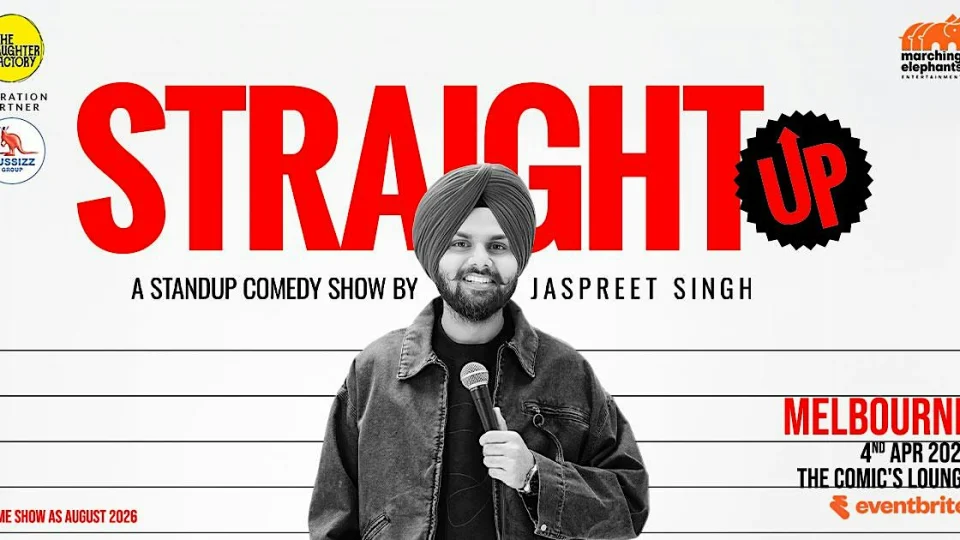 Straight Up By Jaspreet Singh Live in Melbourne