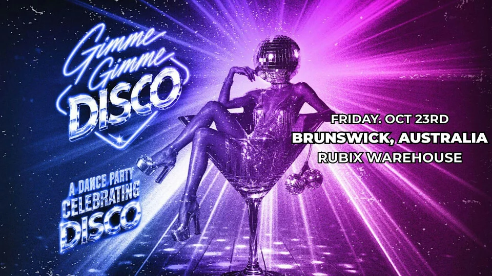 Gimme Gimme Disco at Rubix Warehouse