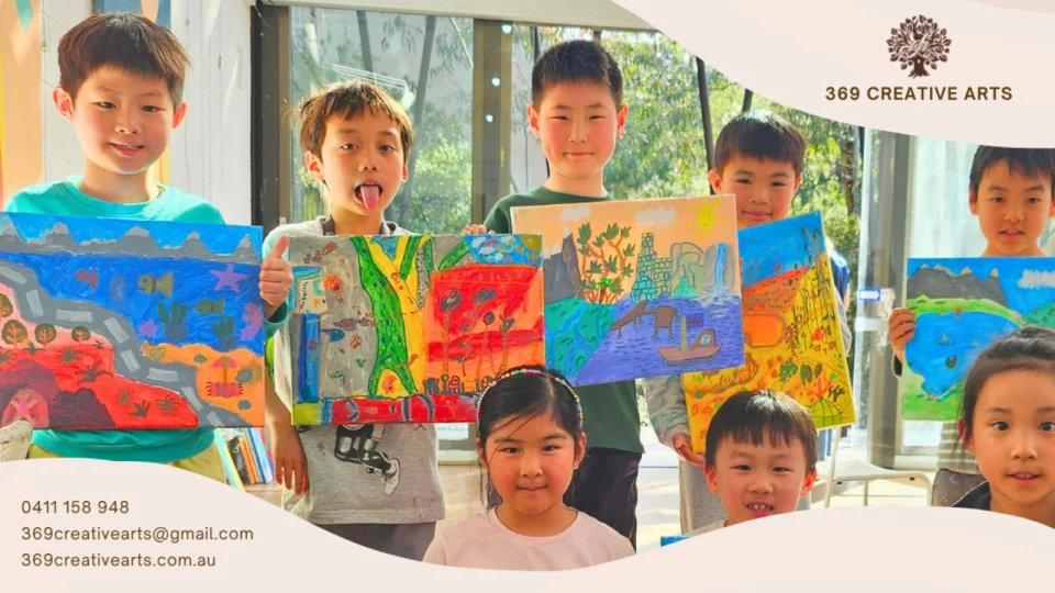 Children’s Art Classes • 369 Creative Arts • Ringwood