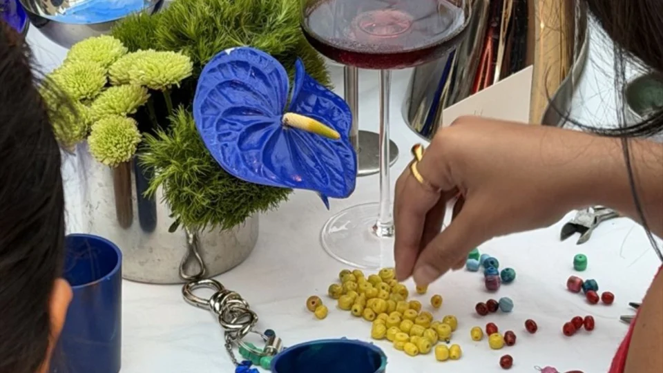 Recycled Plastic Beading Workshop: Bag Charms