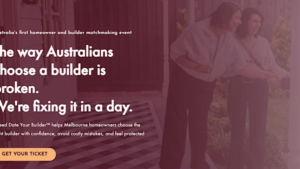 Speed Date Your builder