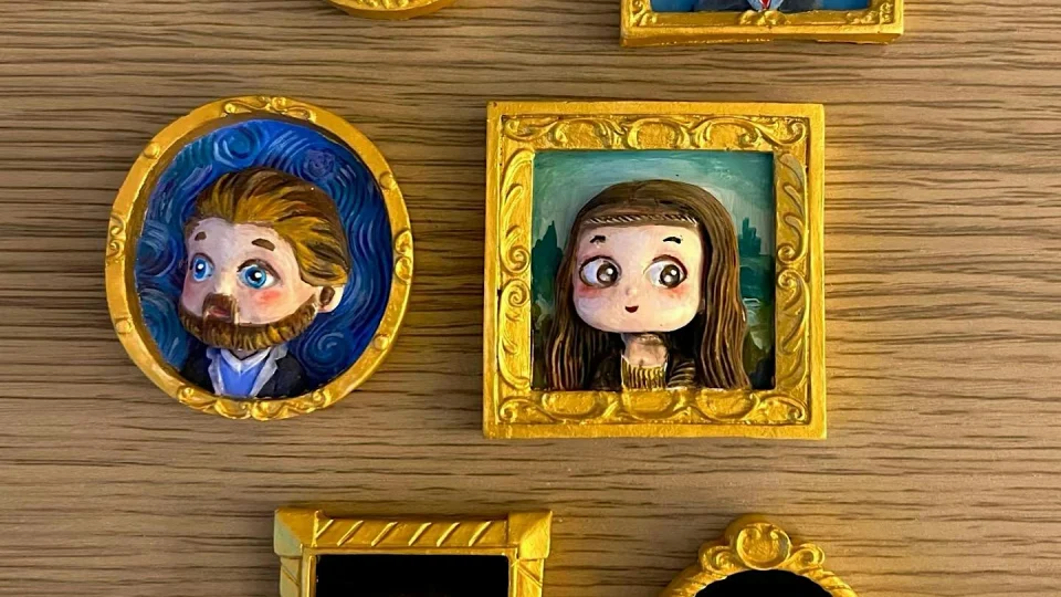 Painting Workshop: Artist Refrigerator Magnets
