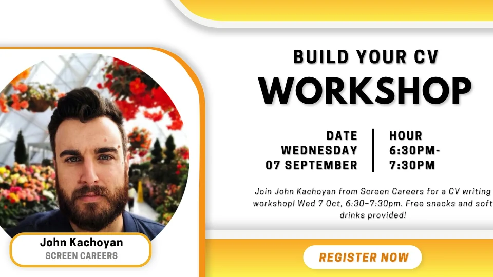 RMITV Build Your CV – with John Kachoyan (Screen Careers)