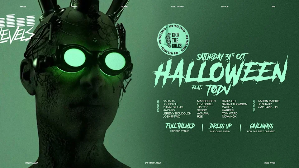 LEVELS | 31.10.26 | HALLOWEEN FT. TØDV