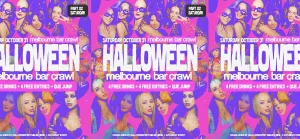 Halloween Bar Crawl PT.02 → Melbourne 2026 → SATURDAY OCTOBER 31