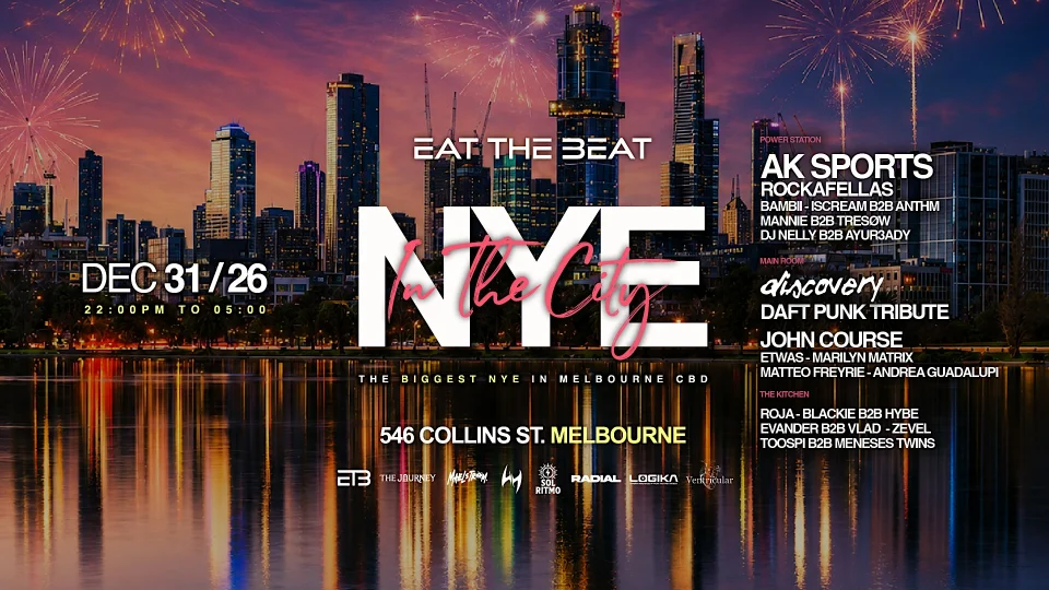 NYE 2026 | EAT THE BEAT